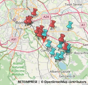 Mappa Via Alessandro della Seta, 00178 Roma RM, Italia (6.786)
