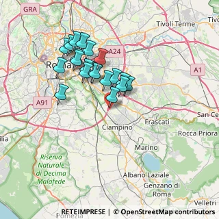 Mappa Via Alessandro della Seta, 00178 Roma RM, Italia (6.724)