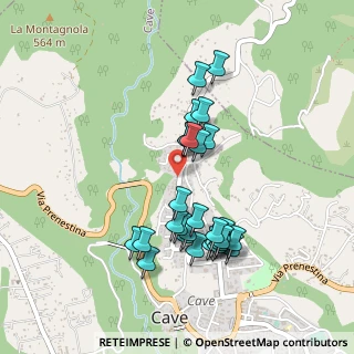 Mappa SP 42b, 00033 Cave RM, Italia (0.45357)