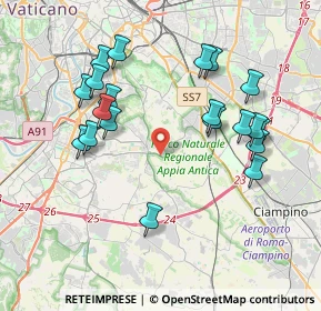 Mappa Via Evodia, 00178 Roma RM, Italia (4.193)