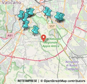 Mappa Via Evodia, 00178 Roma RM, Italia (4.7465)