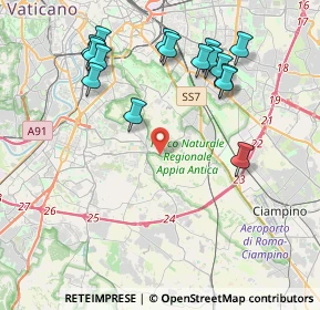 Mappa Via Evodia, 00178 Roma RM, Italia (4.67688)