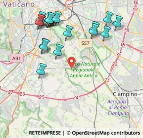 Mappa Via Evodia, 00178 Roma RM, Italia (4.94895)