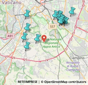 Mappa Via Evodia, 00178 Roma RM, Italia (4.47313)
