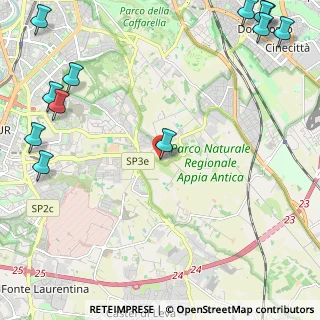 Mappa Via Evodia, 00178 Roma RM, Italia (3.7225)