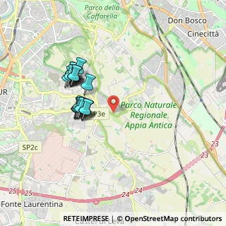 Mappa Via Evodia, 00178 Roma RM, Italia (1.741)