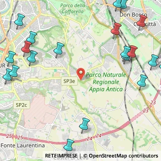 Mappa Via Evodia, 00178 Roma RM, Italia (3.6185)