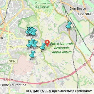 Mappa Via Evodia, 00178 Roma RM, Italia (1.84083)