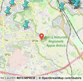 Mappa Via Evodia, 00178 Roma RM, Italia (4.13417)