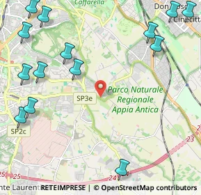 Mappa Via Evodia, 00178 Roma RM, Italia (3.27571)