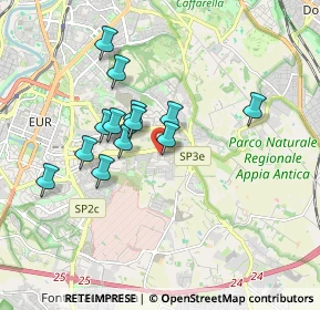Mappa Via Giunio Antonio Resti, 00143 Roma RM, Italia (1.60769)