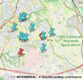 Mappa Via Giunio Antonio Resti, 00143 Roma RM, Italia (1.94583)