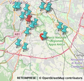 Mappa Via Giunio Antonio Resti, 00143 Roma RM, Italia (4.74)
