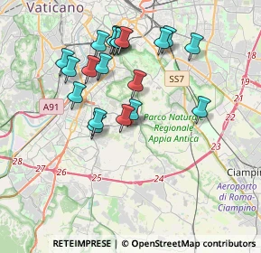 Mappa Via Giovanni Devich, 00143 Roma RM, Italia (3.8125)