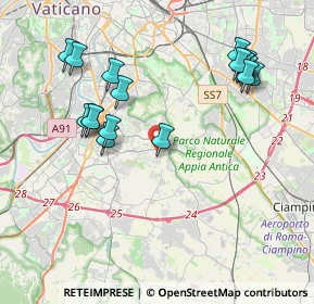 Mappa Via Giovanni Devich, 00143 Roma RM, Italia (4.525)