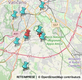 Mappa Via Giovanni Devich, 00143 Roma RM, Italia (4.30455)