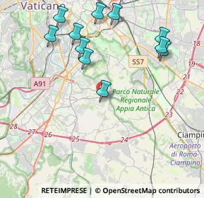 Mappa Via Giovanni Devich, 00143 Roma RM, Italia (4.86455)