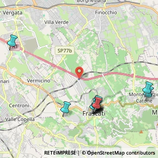 Mappa Tor Vergata, 00044 Frascati RM, Italia (2.6725)