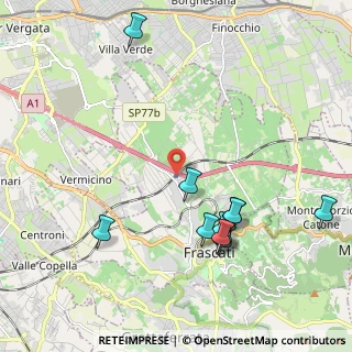 Mappa Tor Vergata, 00044 Frascati RM, Italia (2.36455)