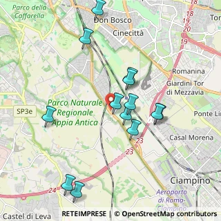 Mappa SS 7 Via Appia, 00178 Roma RM, Italia (2.04769)