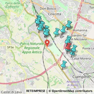 Mappa SS 7 Via Appia, 00178 Roma RM, Italia (1.9375)