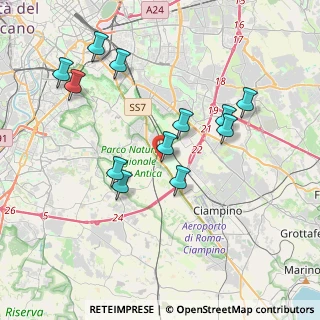 Mappa SS 7 Via Appia, 00178 Roma RM, Italia (4.0175)