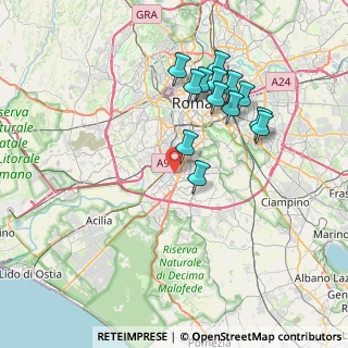 Mappa , 00144 Roma RM, Italia (7.54923)