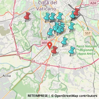 Mappa , 00144 Roma RM, Italia (4.35833)
