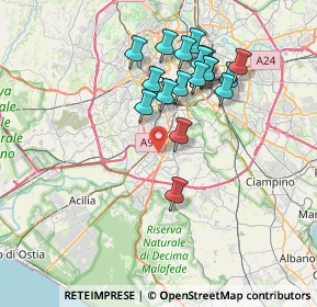 Mappa , 00144 Roma RM, Italia (7.27111)