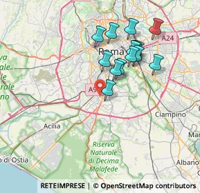 Mappa , 00144 Roma RM, Italia (7.005)