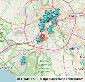 Mappa , 00144 Roma RM, Italia (7.01083)