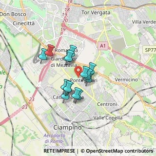 Mappa Via Morabito, 00173 Roma RM, Italia (1.21933)