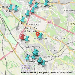 Mappa Via Morabito, 00173 Roma RM, Italia (2.9465)