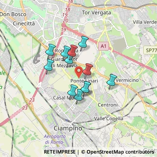 Mappa Via Morabito, 00173 Roma RM, Italia (1.355)