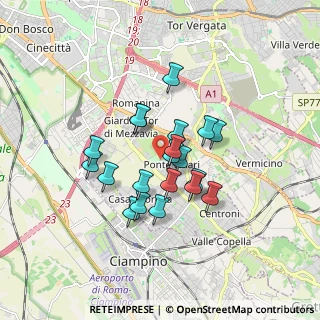 Mappa Via Morabito, 00173 Roma RM, Italia (1.3945)