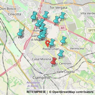 Mappa Via Morabito, 00173 Roma RM, Italia (1.86176)