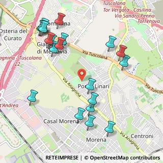 Mappa Via Morabito, 00173 Roma RM, Italia (1.29)