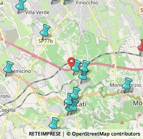 Mappa Via Perazzeta, 00044 Frascati RM, Italia (2.73067)