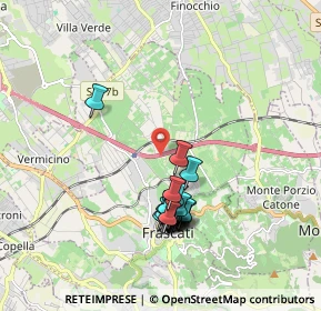 Mappa Via Perazzeta, 00044 Frascati RM, Italia (1.8135)