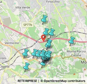 Mappa Via Perazzeta, 00044 Frascati RM, Italia (1.78316)