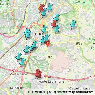 Mappa Via Icilio Bacci, 00143 Roma RM, Italia (2.24)