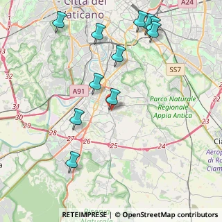 Mappa Via Antonio Smareglia, 00143 Roma RM, Italia (5.03364)