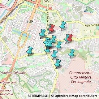 Mappa Via Antonio Smareglia, 00143 Roma RM, Italia (0.614)
