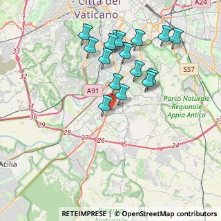 Mappa Via Kenia, 00144 Roma RM, Italia (3.96375)