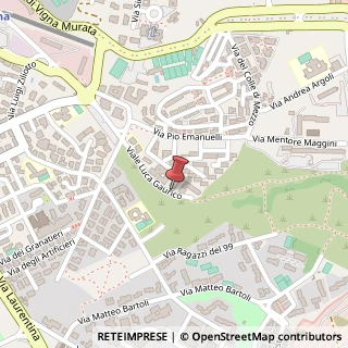 Mappa Via Luca Gaurico,  255, 00143 Roma, Roma (Lazio)
