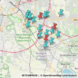 Mappa Via Paolo Orsi, 00178 Roma RM, Italia (3.829)