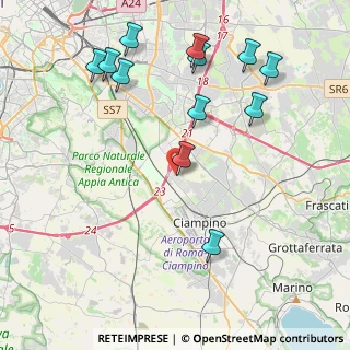 Mappa Via Paolo Orsi, 00178 Roma RM, Italia (5.0425)