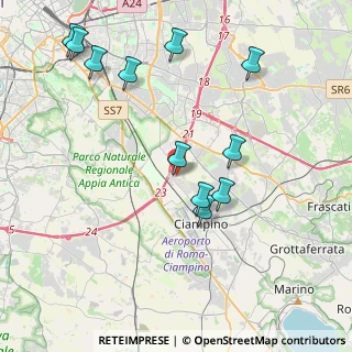 Mappa Via Paolo Orsi, 00178 Roma RM, Italia (4.63091)