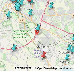 Mappa Via Paolo Orsi, 00178 Roma RM, Italia (7.082)