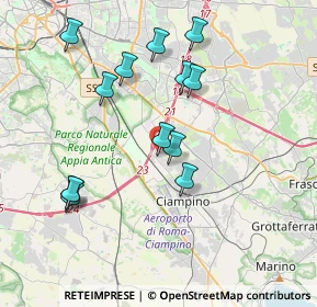 Mappa Via Paolo Orsi, 00178 Roma RM, Italia (4.01538)
